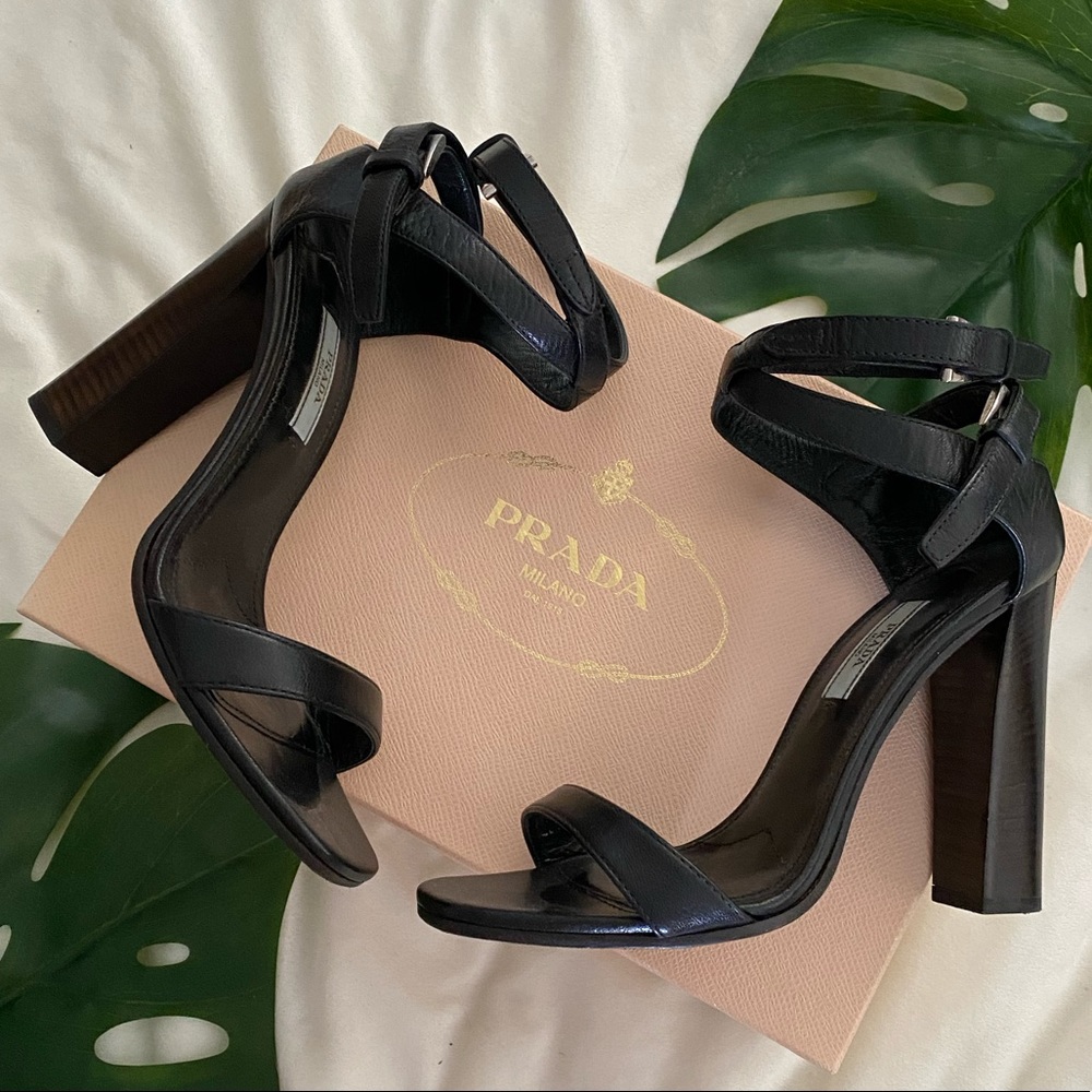 PRADA Calzature Donna Madras Fume Sandals